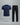 Kit Calça Moletom + Tech Modal: Camiseta Tech Modal azul-marinho e Calça Tapered Comfort preta